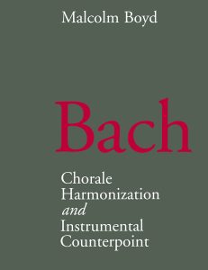 Bach: Chorale Harmonization/Instrumental Counterpoint